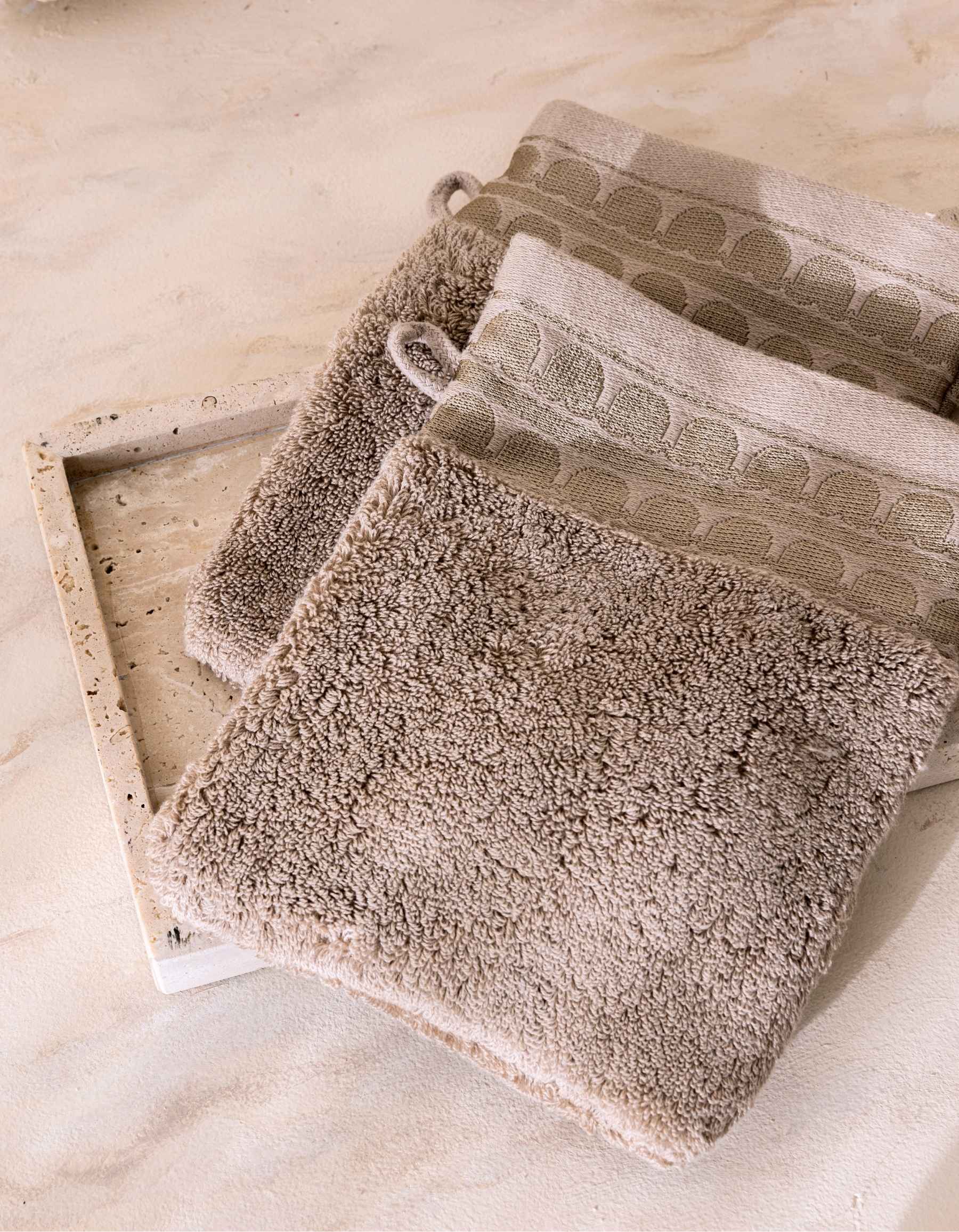 THE WASHCLOTH X2 | TAUPE BEIGE